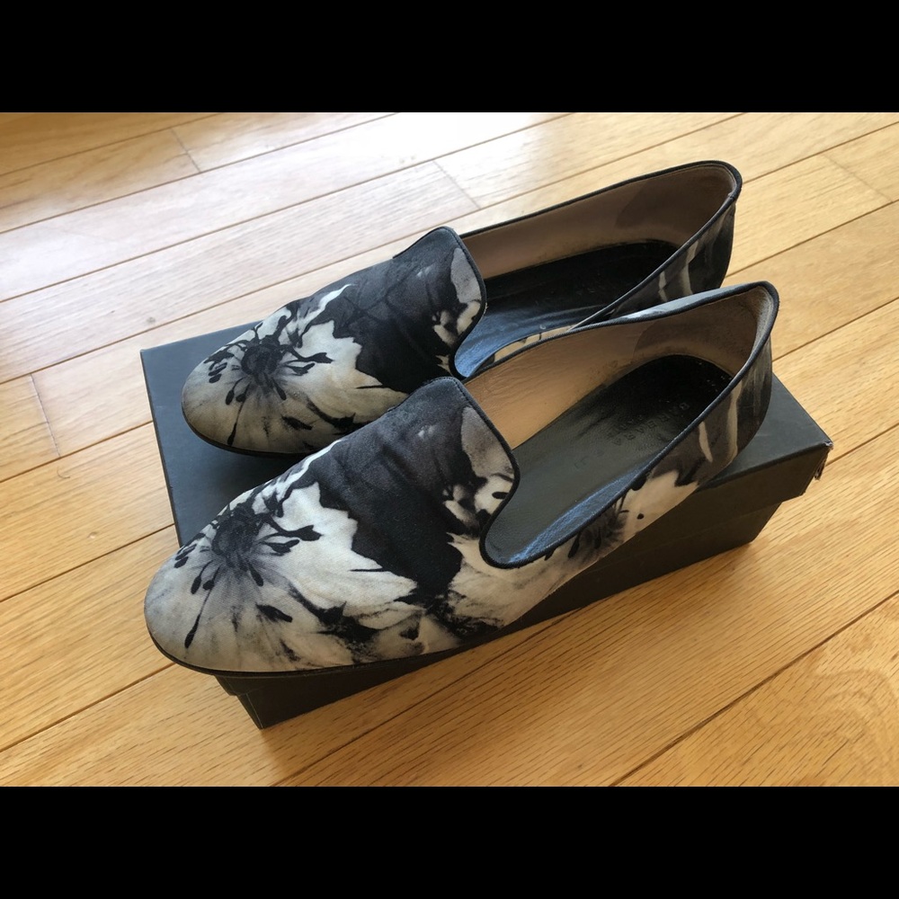 Barbara Bui flowral print flats